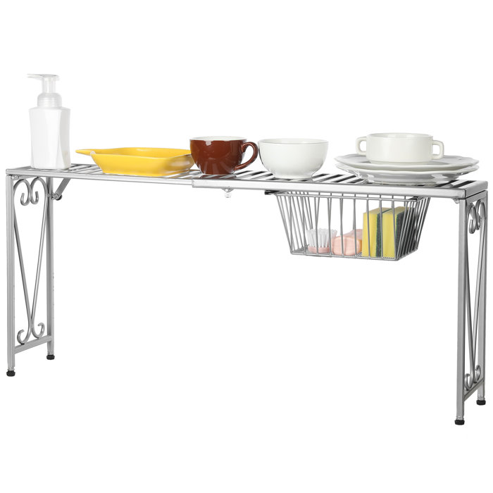 MyGift Expandable over the Sink Dish Rack & Reviews Wayfair